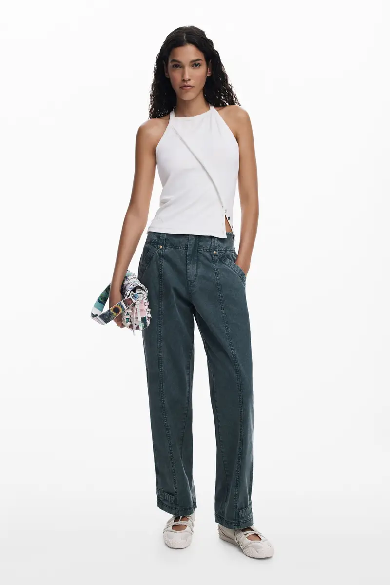 Desigual Jeans Verde 2066072