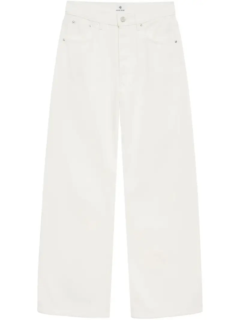 Anine Bing Jeans Bianco 1046713