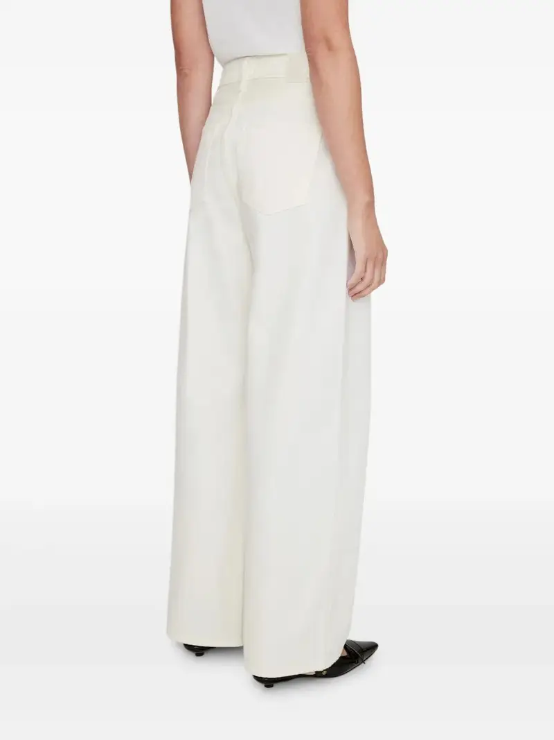 Anine Bing Jeans Bianco 1046713 miniatura 3