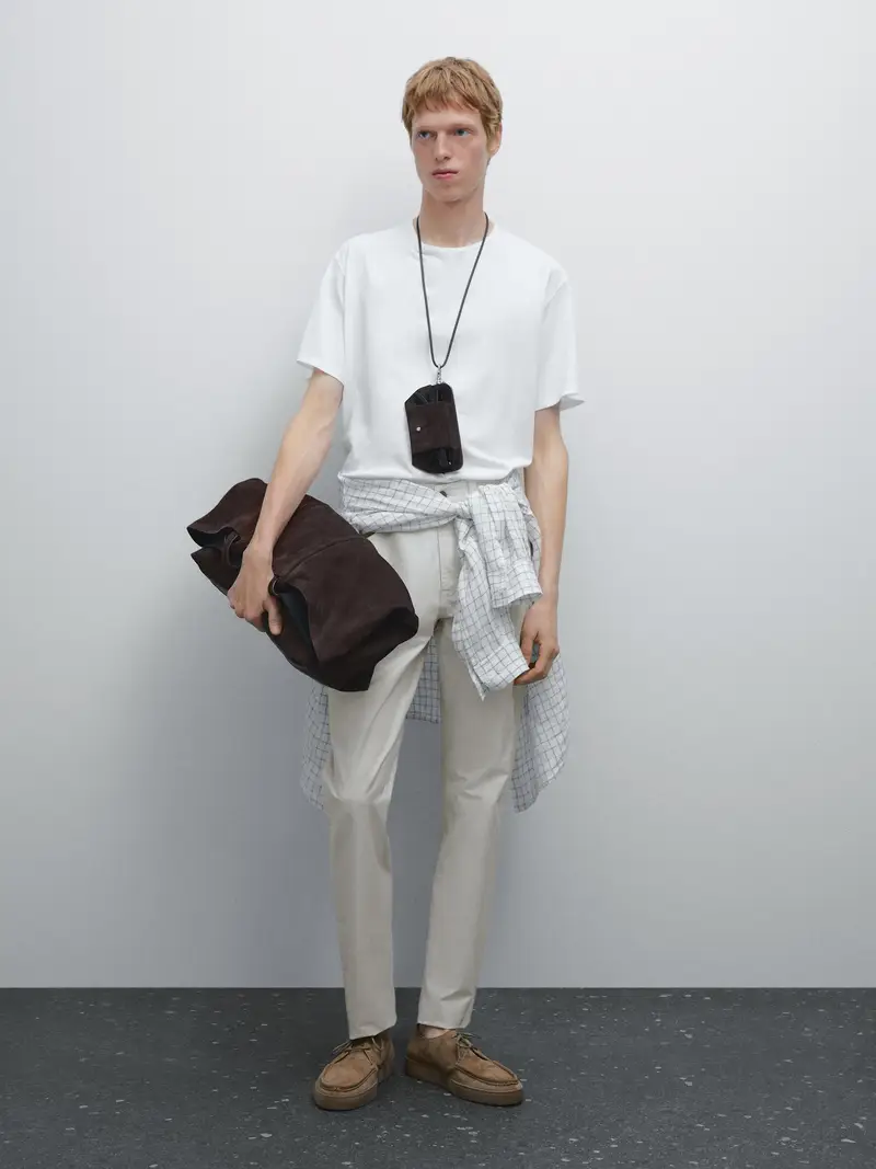 Massimo Dutti Jeans Bianco 2011241