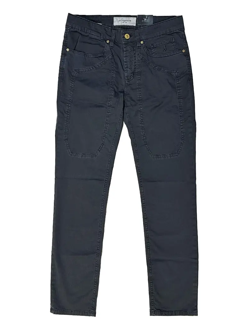 pantalone slim jeckerson james da uomo - blu