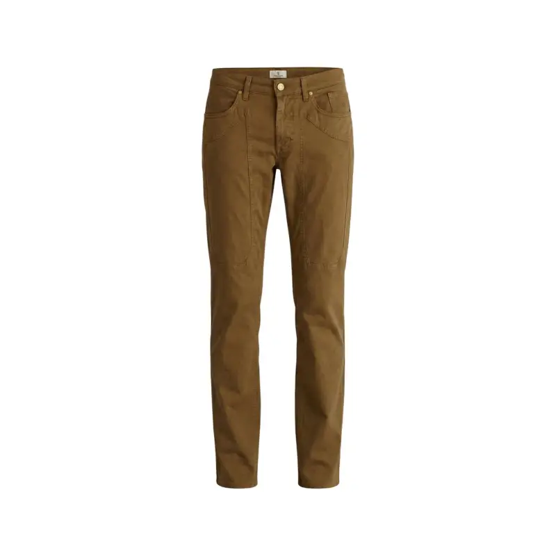 Pantaloni JUPPA077JOHN001 CTCPTGABA012 U031 Jeckerson - brown / W29