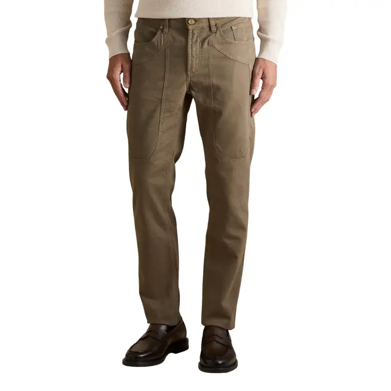 Pantaloni Uomo grigi Autunno/Inverno Jeckerson - green / W33