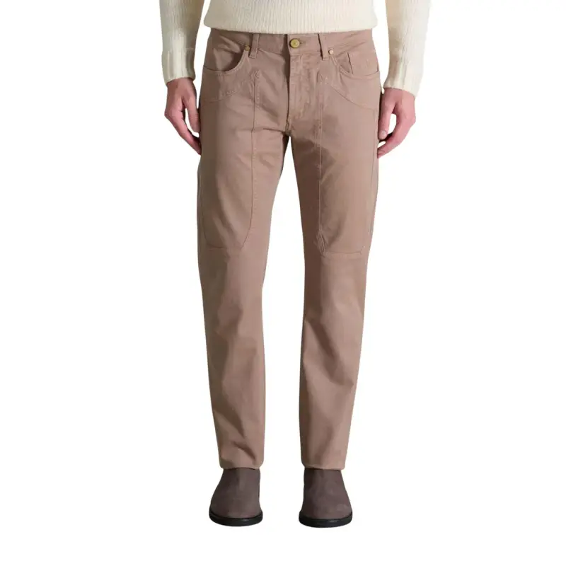 Pantaloni Uomo Invernale Neri Jeckerson - beige / W31