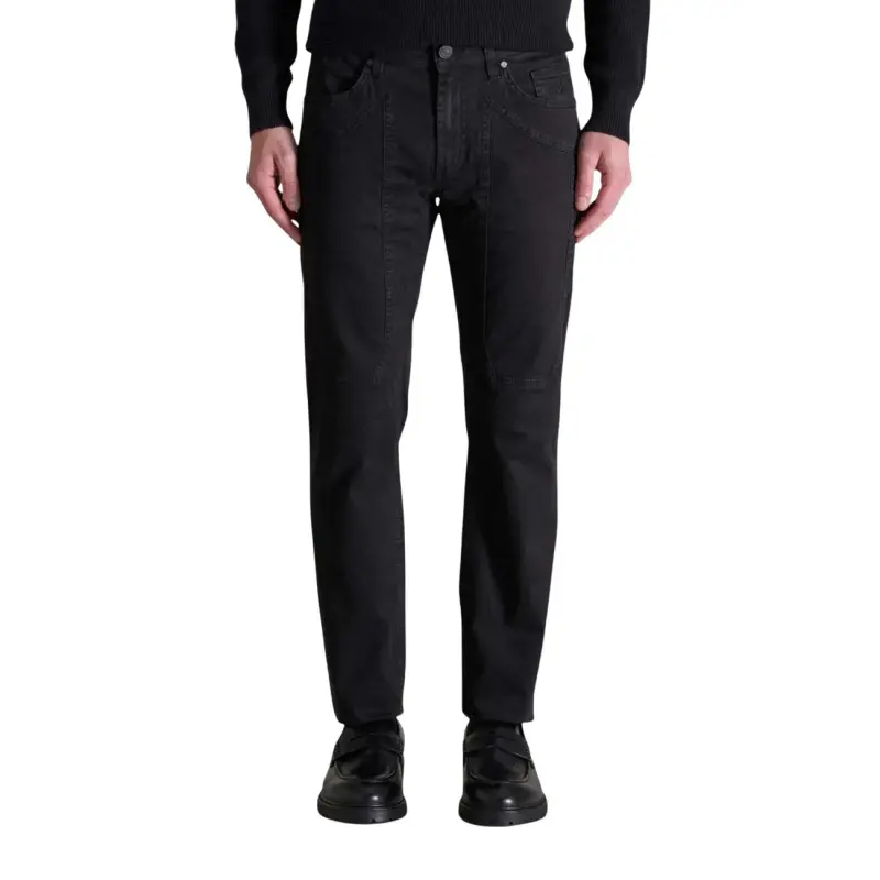 Pantaloni Uomo Invernale Neri Jeckerson - black / W34