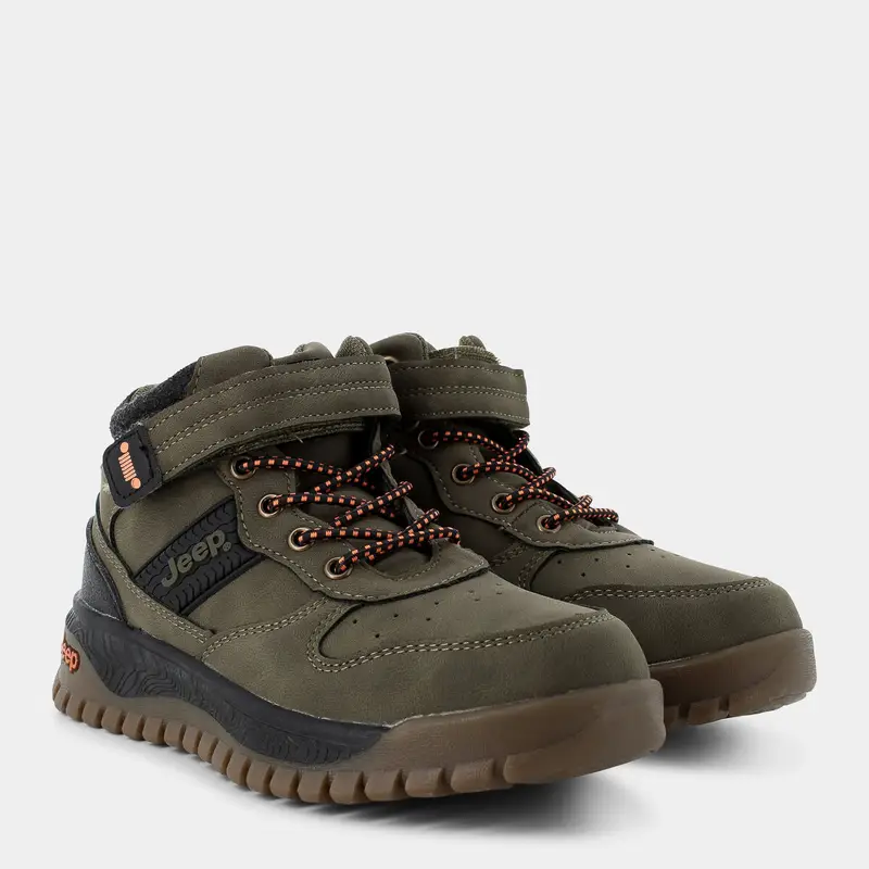 Jeep Scarponcini Bambino Verde 3876660 miniatura 2