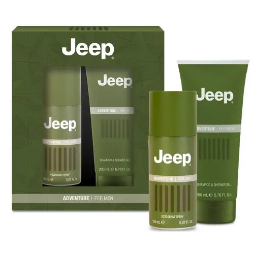 Set Jeep - Adventure for men Deospray 150 ml