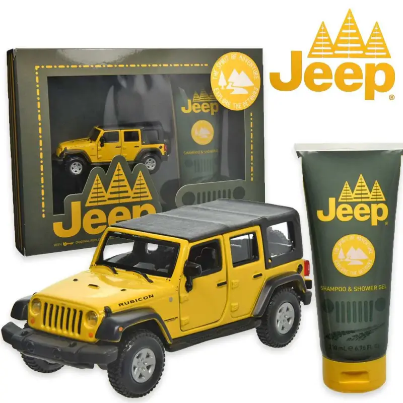 Set regalo Jeep Kids (modellino + sg 250ml)