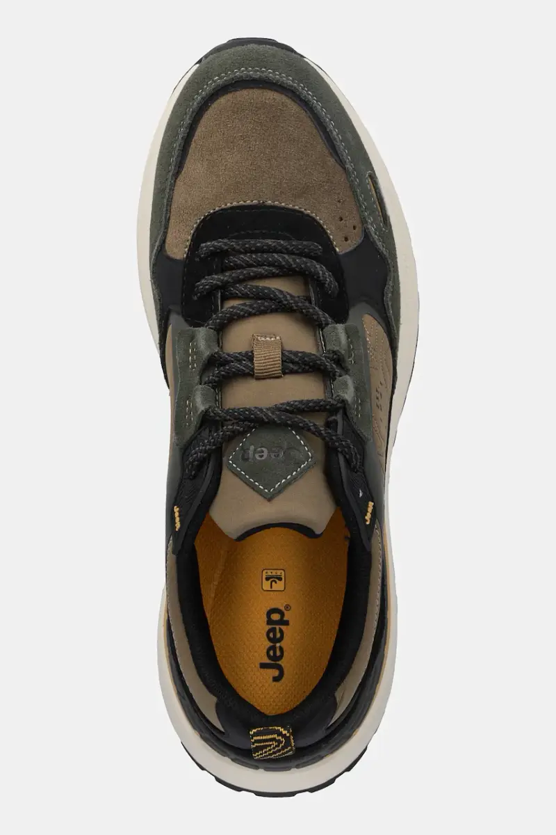 sneakers GROUND uomo colore beige JM52080A miniatura 4