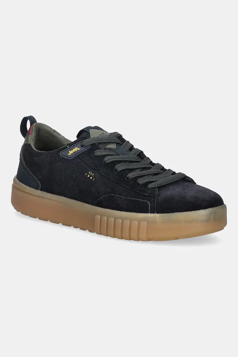sneakers in camoscio ROCKS SUEDE uomo colore blu navy JM52090A
