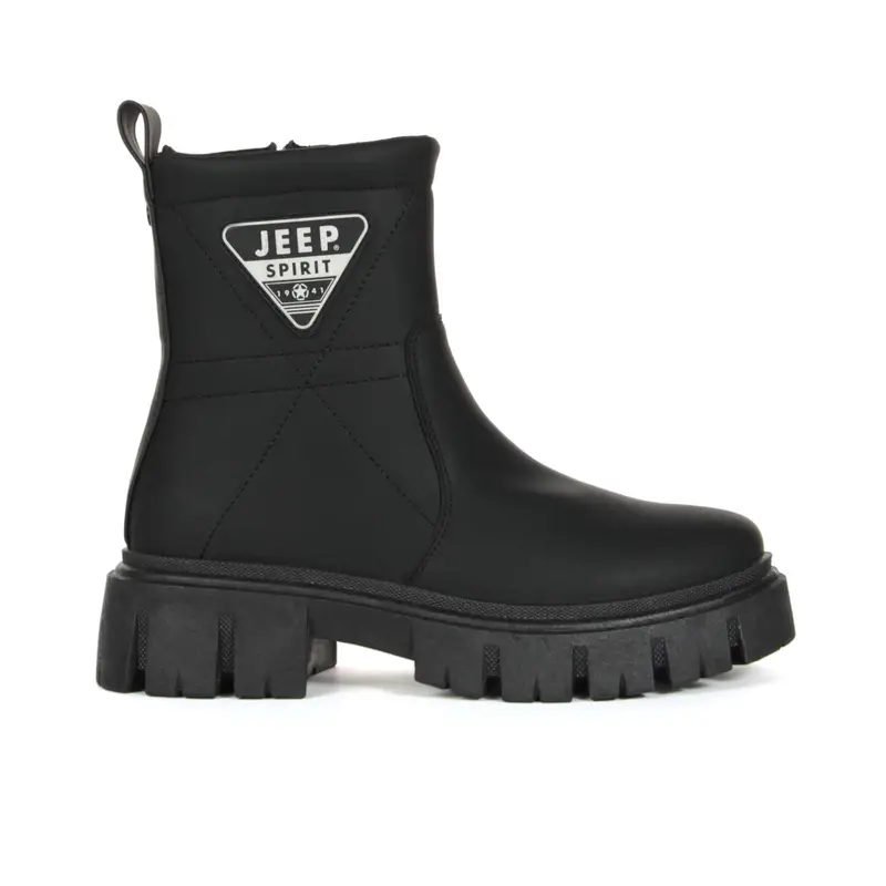 Stivaletti neri bassi con maxi logo