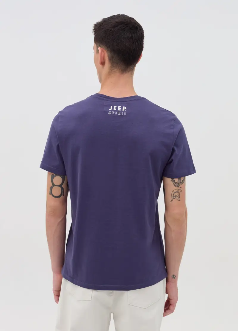 Jeep T-shirt Uomo Blu 4103139 miniatura 3