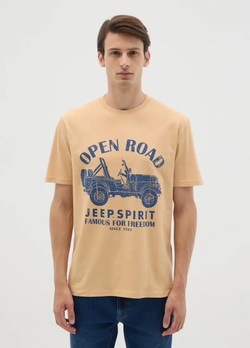 Jeep T-shirt Uomo Multicolore 4122327 miniatura 2