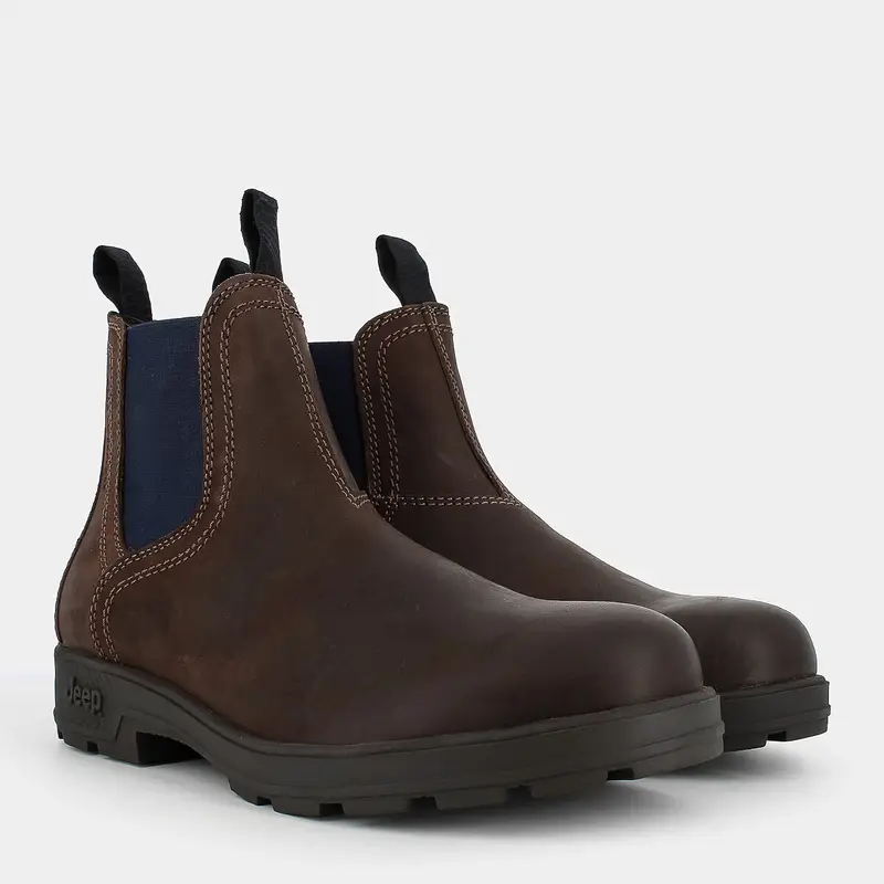 Tronchetti Jeep da Uomo, marrone miniatura 2