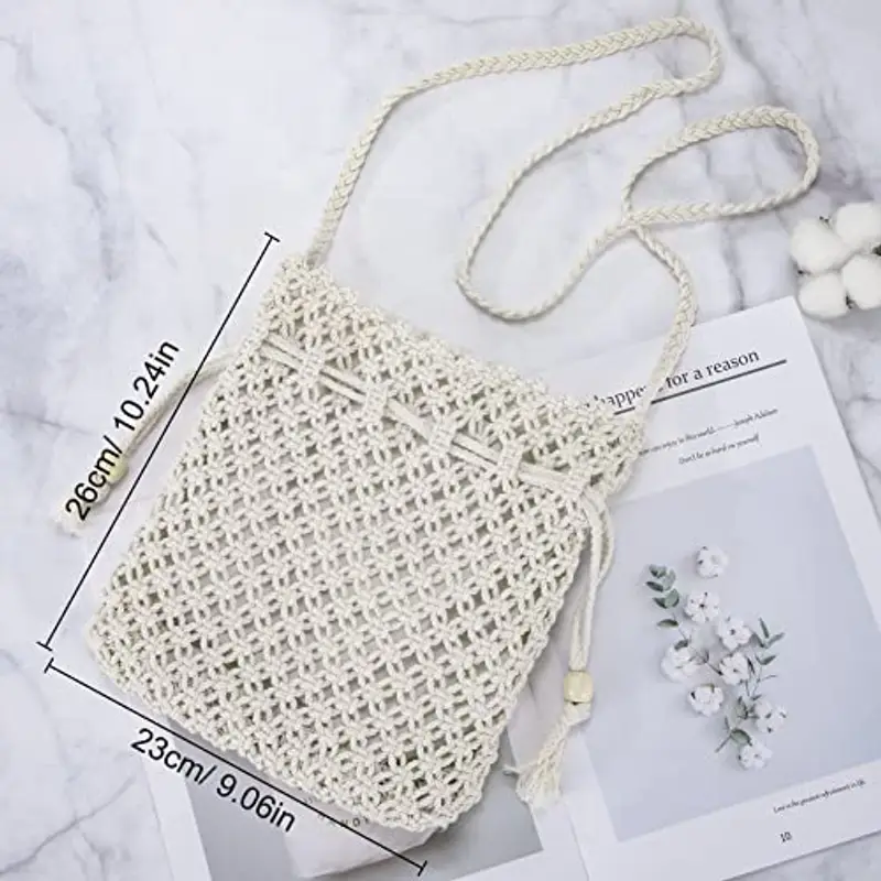 Jeesblsy Borsa a tracolla Beige 758278 miniatura 5