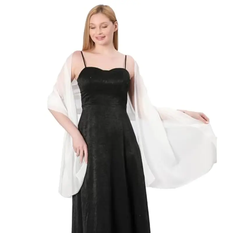 Jeffdad Abiti da sera Donna Bianco 2332303 miniatura 2