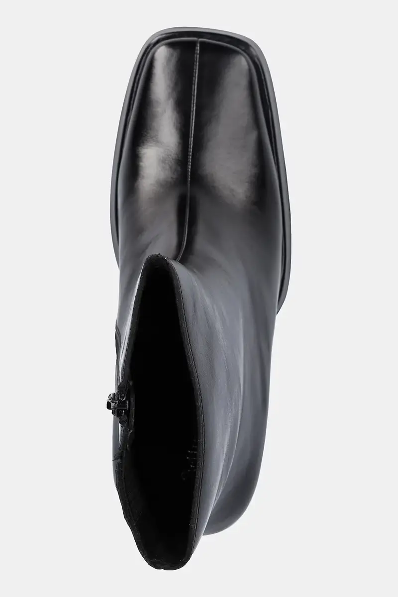 stivaletti alla caviglia in pelle Maximal-Lo donna colore nero JC-852-3-2 miniatura 4