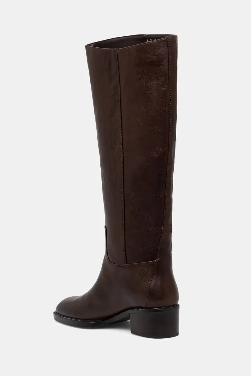 stivali in pelle LADA donna colore marrone U321-N01-005 miniatura 3