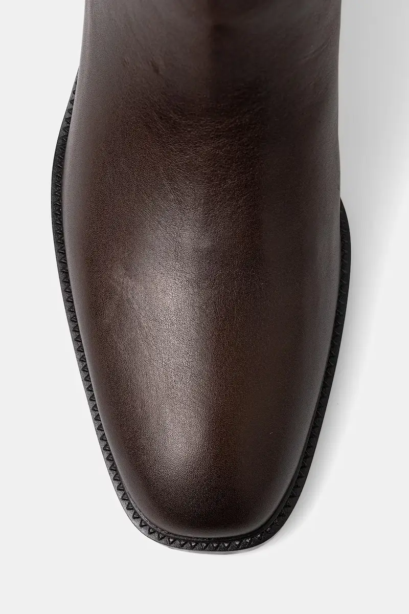 stivali in pelle LADA donna colore marrone U321-N01-005 miniatura 4