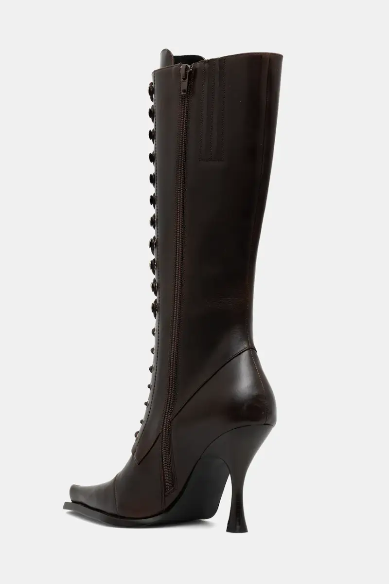 stivali in pelle LANI-2 donna colore marrone JCD-218-6-01 miniatura 3