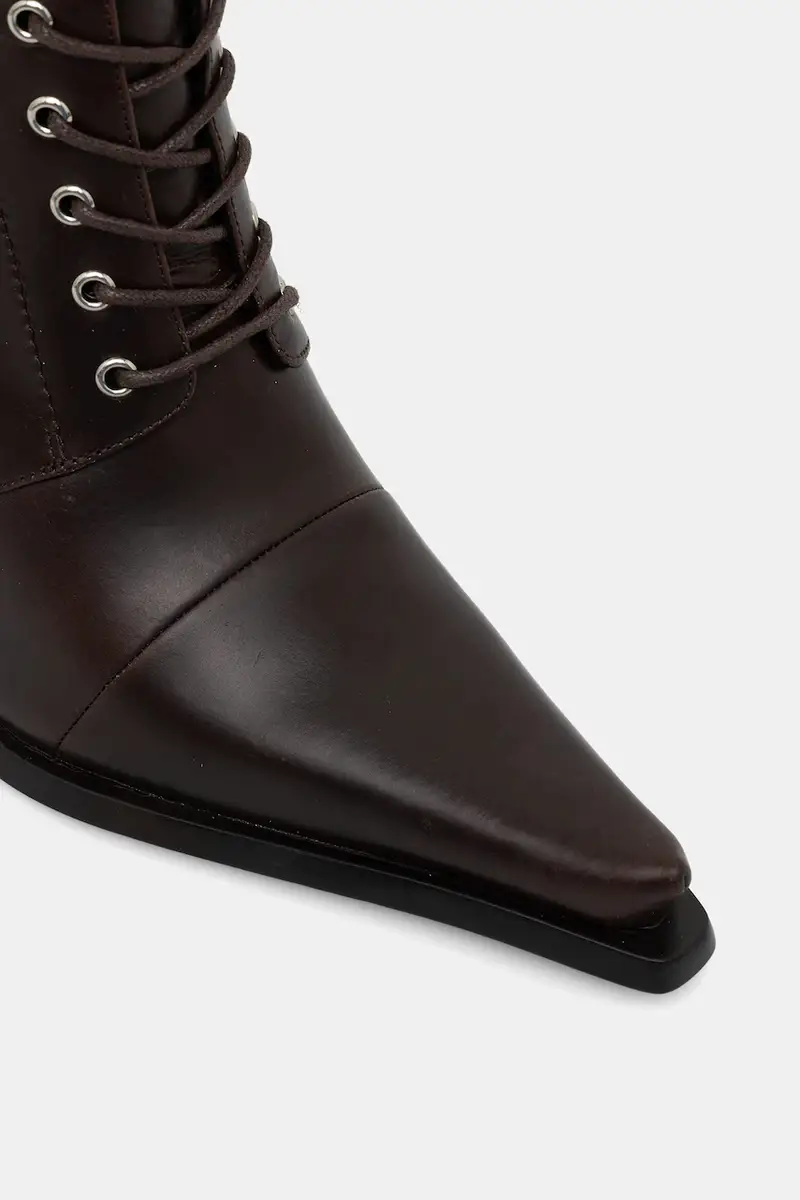 stivali in pelle LANI-2 donna colore marrone JCD-218-6-01 miniatura 4