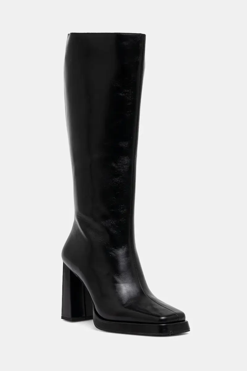 stivali in pelle Maximal donna colore nero JC-852-1-3