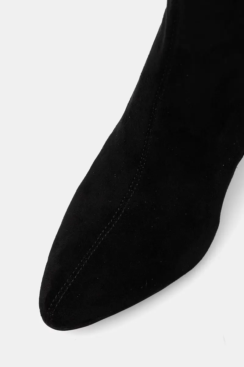 stivali in pelle scamosciata Parisah-2 donna colore nero JC-1253-3-9 miniatura 4