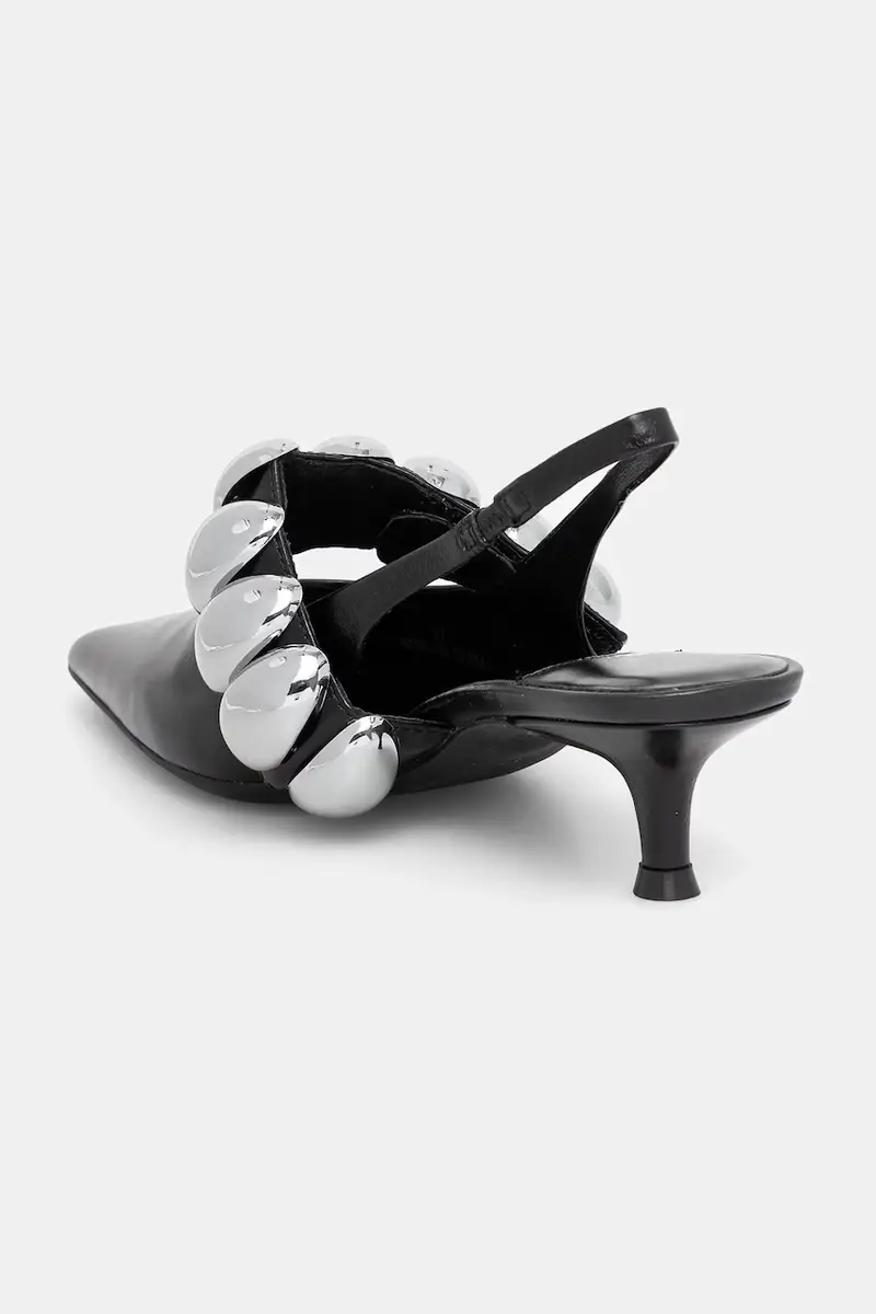 tacchi in pelle Persona-Sd colore nero JC-1256-19-4 miniatura 3