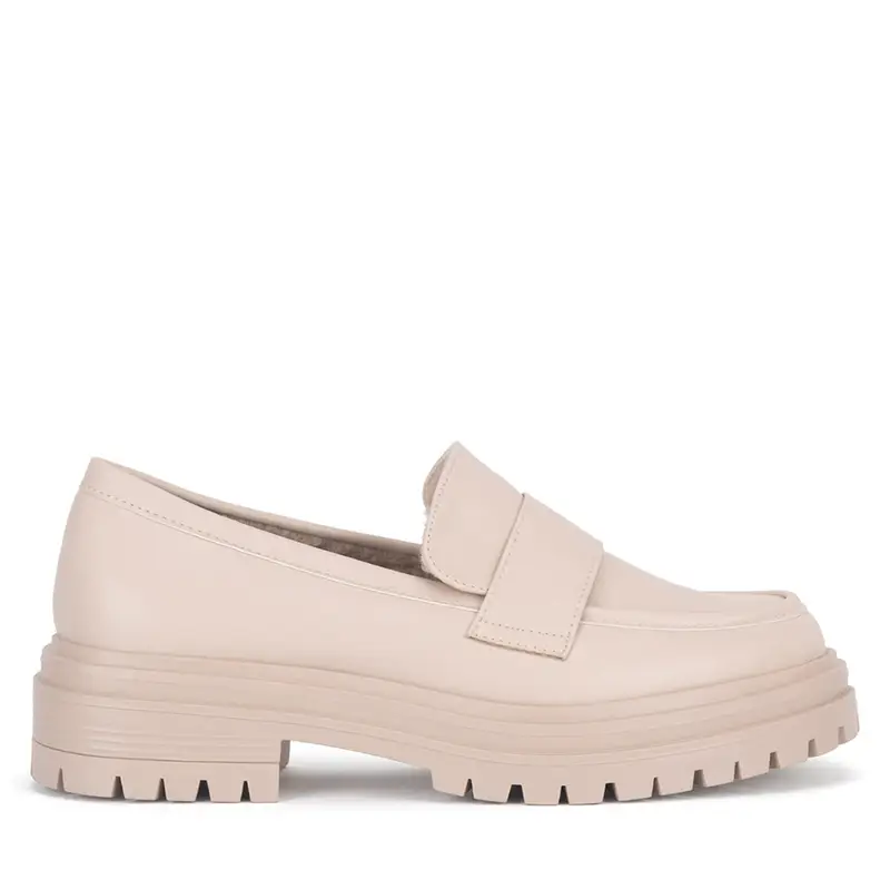 Chunky loafers Jenny Fairy WS5195-43 Beige