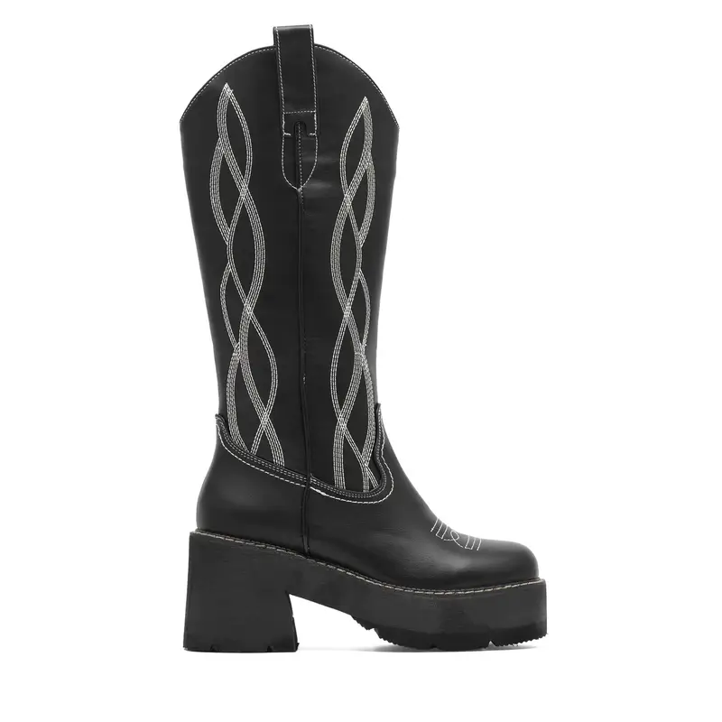 Stivali texani Jenny Fairy WS22235-03 Nero