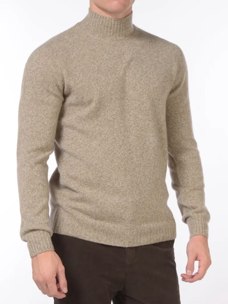 maglia da uomo Jeordies lupetto melange Grigio