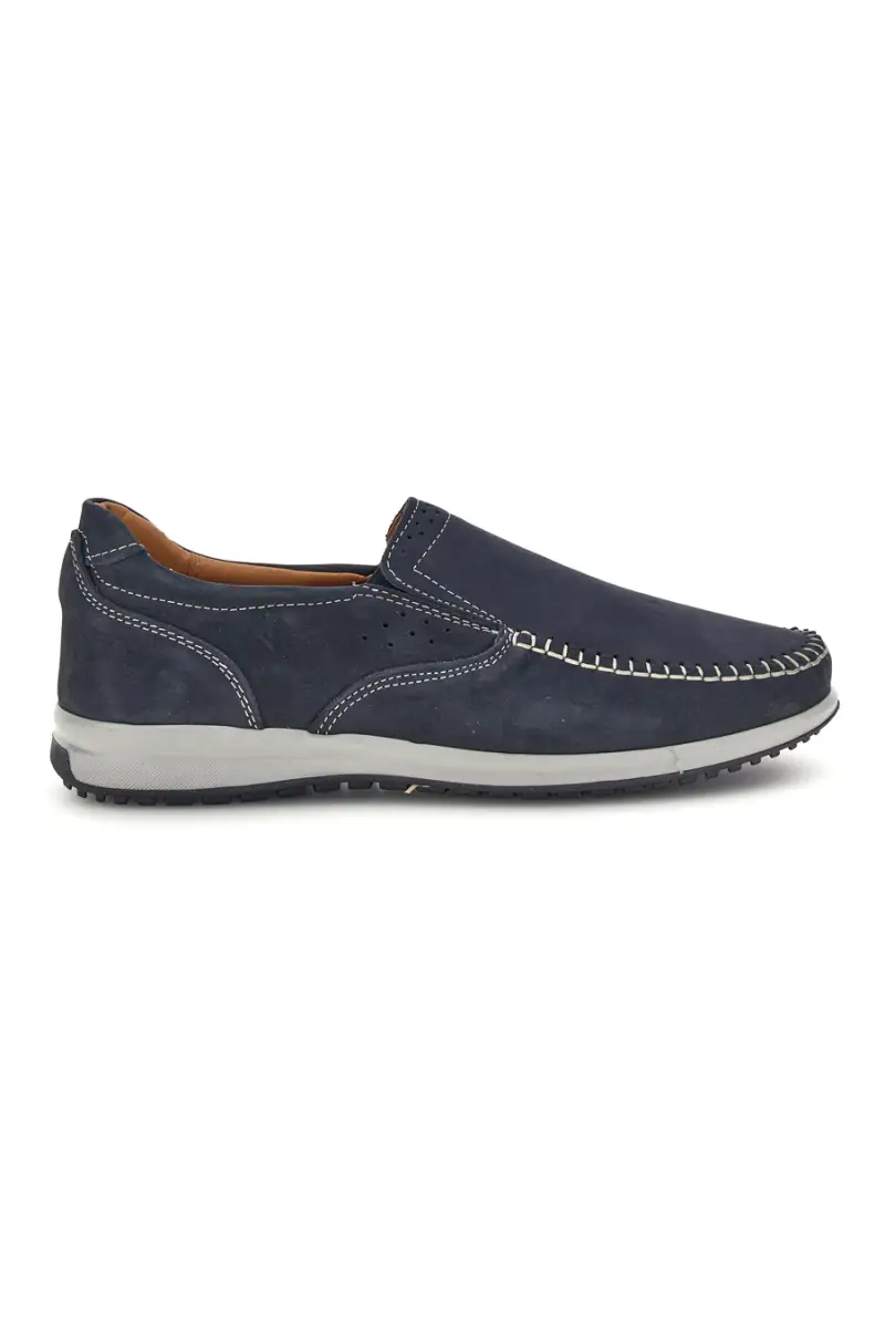 Mocassini navy in vera pelle Jerpoint 320 [BLUE]