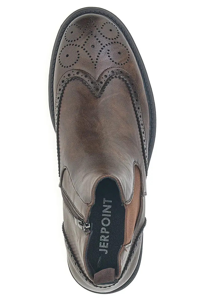 Stivaletti Beatles marroni con lavorazione brogue Jerpoint 9Y1736 [MARRONE] miniatura 3