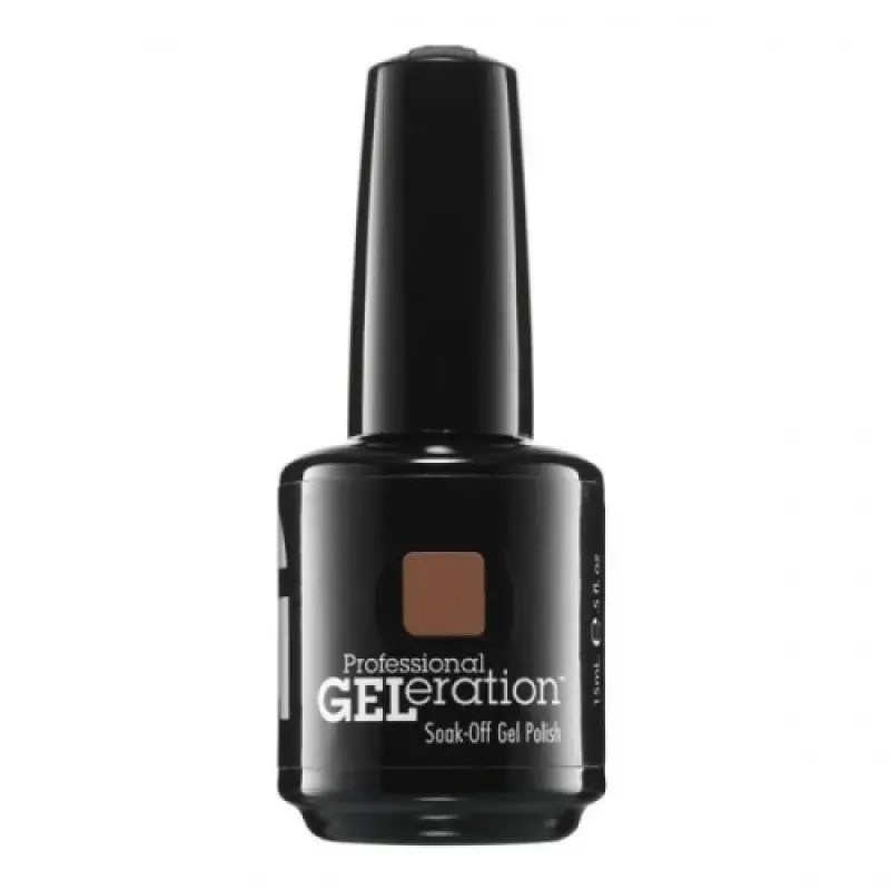 GELeration Colors Smalto per Unghie Semipermanente GEL-1176 Noci Pecan Tostate 15 ml