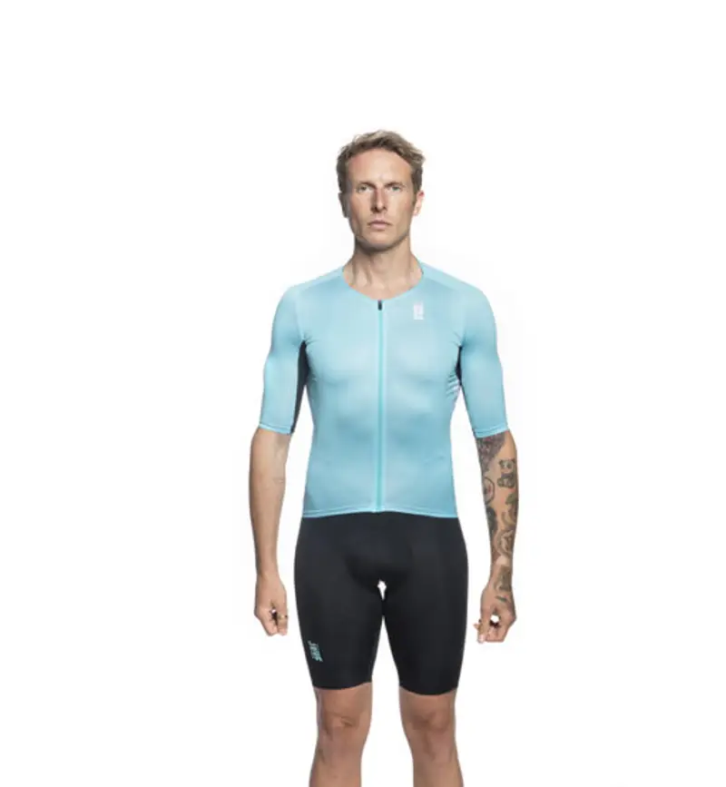 Train - maglia ciclismo - uomo Blue