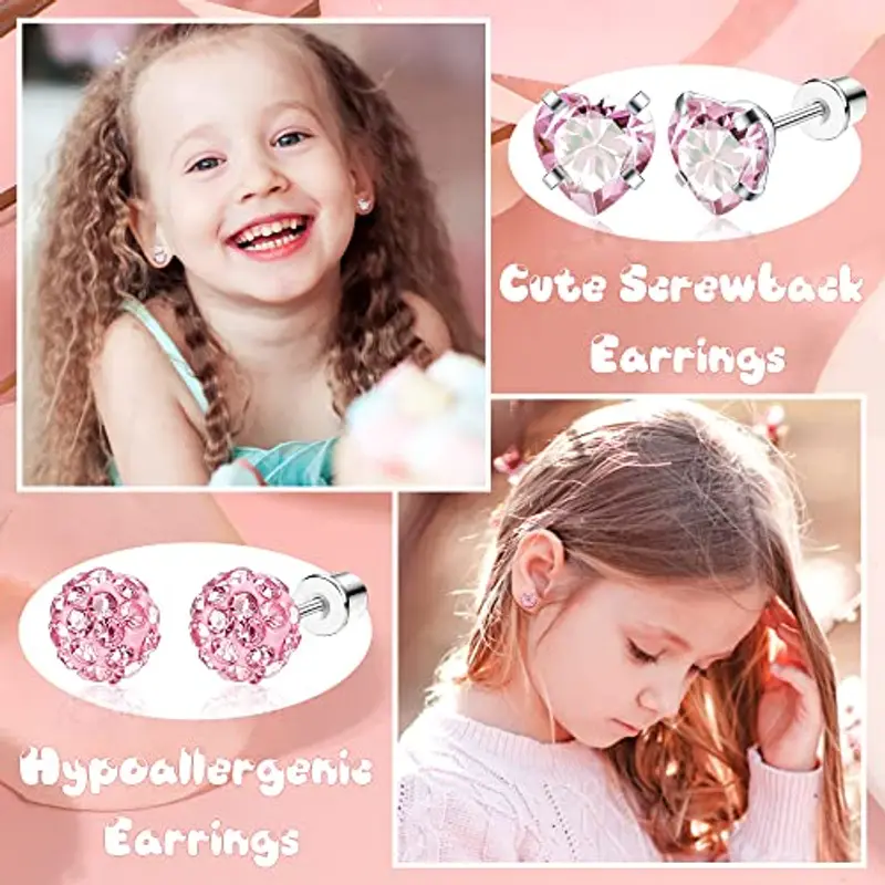 JeweBella Orecchini Donna Rosa 808976 miniatura 3