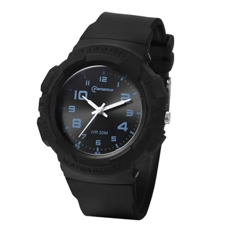 JewelryWe - Orologi da polso da Ragazzi in Silicone, Orologio Analogico al Quarzo,Regalo per Donna Ragazze,Festa dei