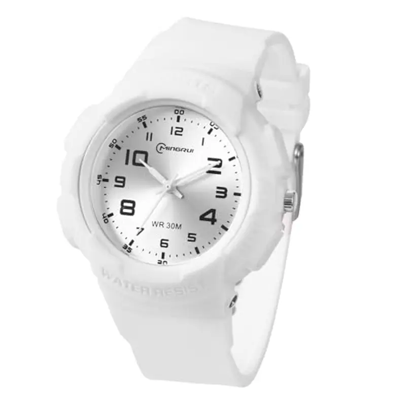 JewelryWe - Orologi da polso da Ragazzi in Silicone, Orologio Analogico al Quarzo,Regalo per Donna Ragazze,Festa dei