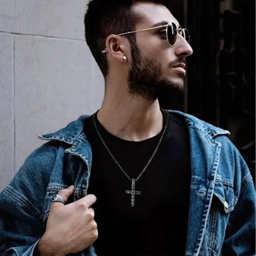 JEYORZY Collane Uomo Nero 2742410 miniatura 3