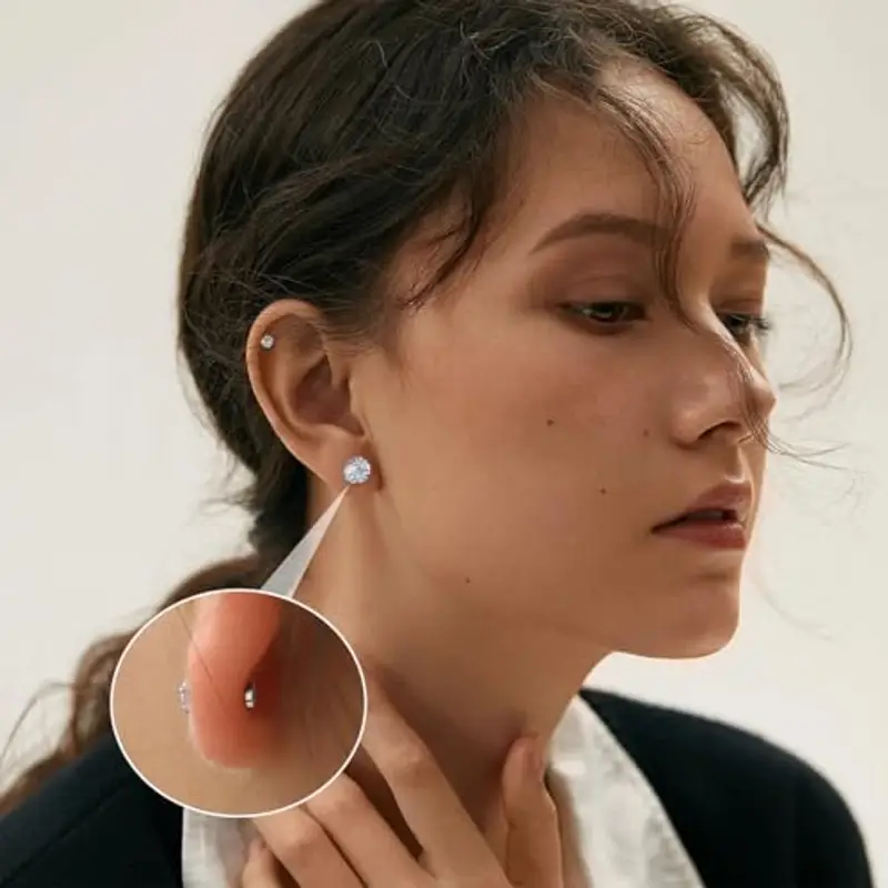 JEYORZY Orecchini Uomo Argento 1199181 miniatura 3