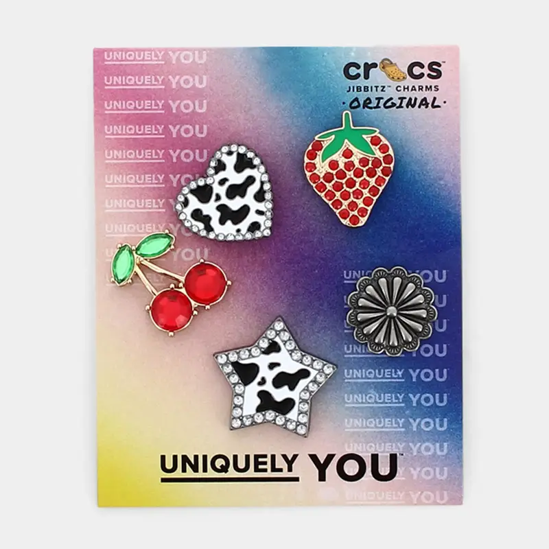 Per Crocs Jibbitz da Accessori, fantasia