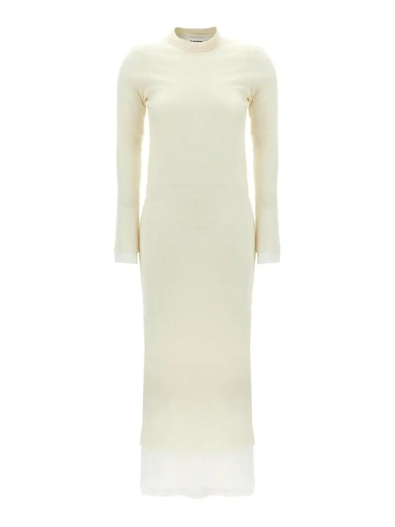 Abito con sottoveste Bianco