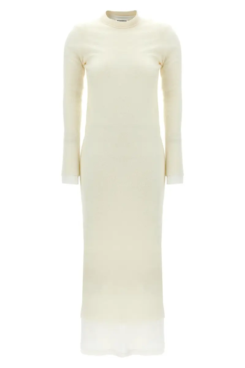 Abito Con Sottoveste Bianco