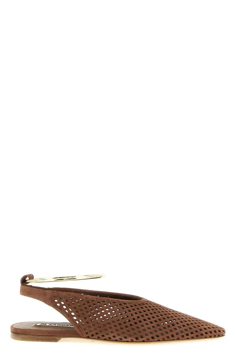 Ballerina 'Sling Back' Marrone