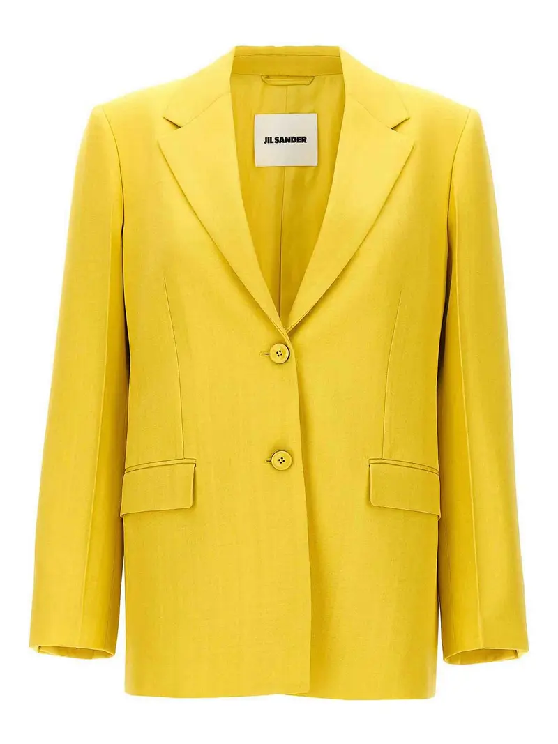 Jil Sander Blazer Giallo 3283745