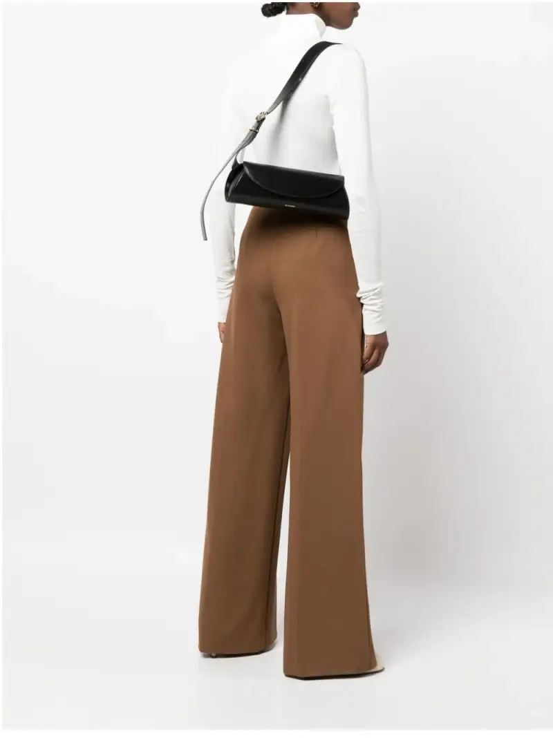 borsa Cannolo Piccola NERO miniatura 2