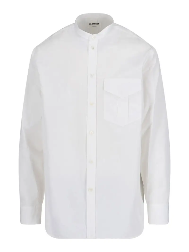 Camicia Coreana Bianco