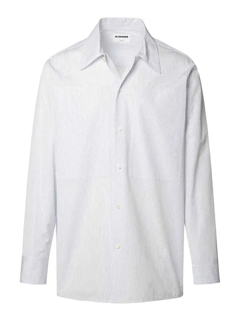 Camicia di cotone Bianco