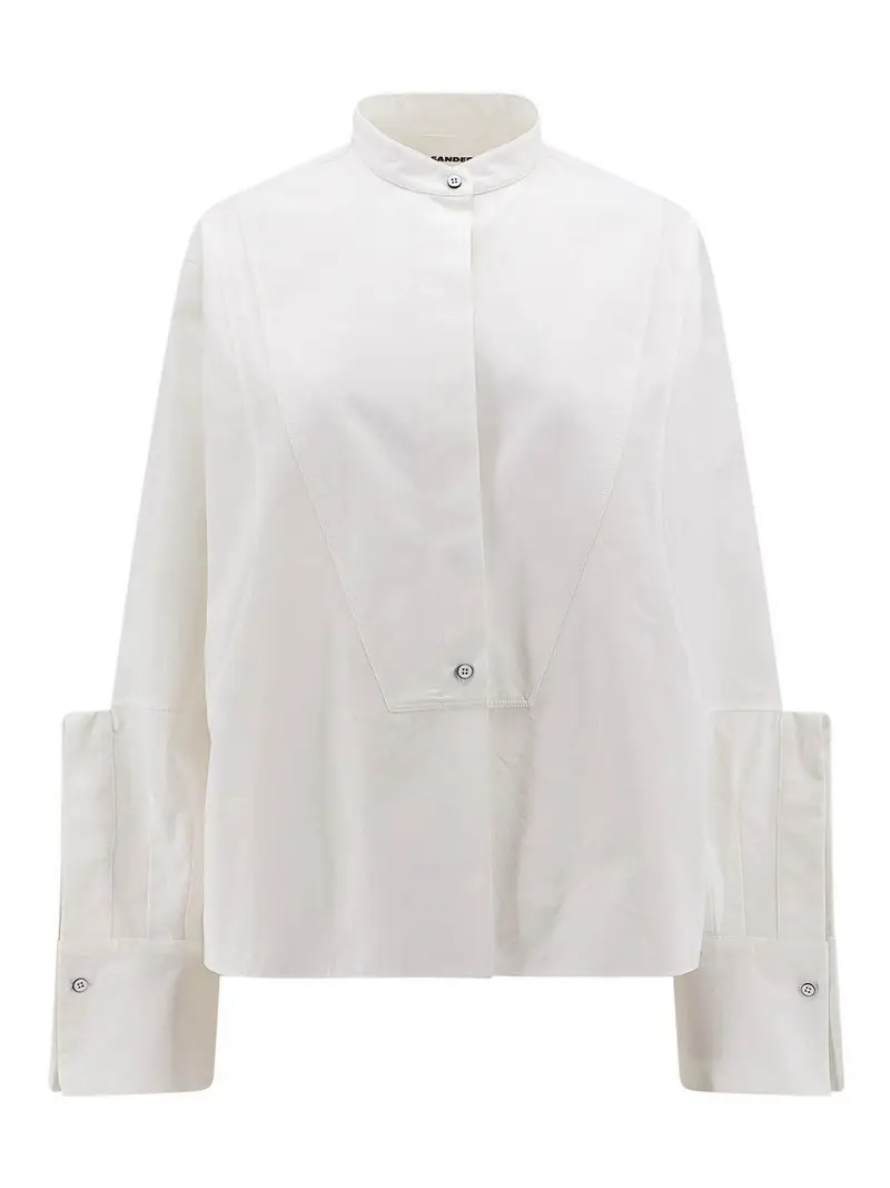 Camicia in cotone Bianco