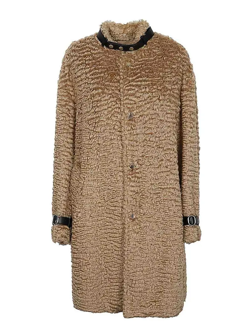 Cappotto di lana Beige
